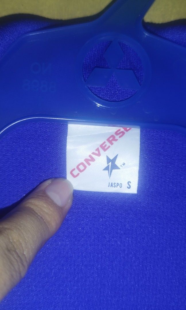Converse Collared Varsity Jacket (Category: Coats, Jackets and Outerwear) located in Baguio. Submitted by alu22 (Listing ID 1463282691, Image 3). Description: Converse Collared Varsity Jacket ✓No issues, just needs wash ✓Small on tag, best fit medium 📍Baguio City.