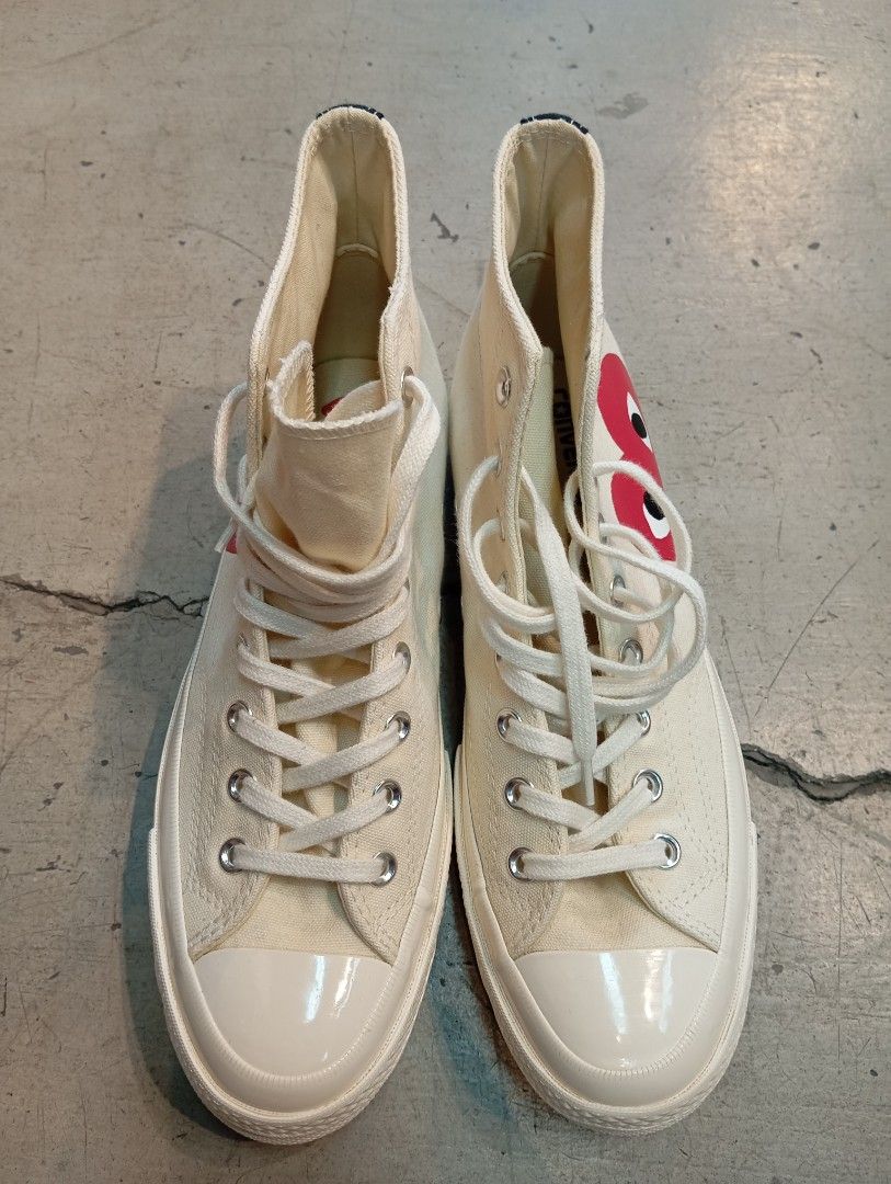 Converse x Play CSG Chuck Taylor (Category: Casual Shoes) located in Manila. Submitted by anrey.dept19 (Listing ID 1464423870, Image 1). Description: Converse x Play CSG Chuck Taylor Size 42.5.