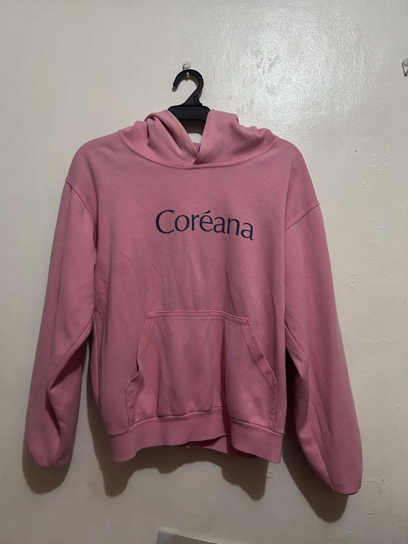 Coreana Pink Hoodie (Category: Coats, Jackets and Outerwear) located in Manila. Submitted by donutbms (Listing ID 1464394957, Image 1). Description: Medium Las Pinas, Metro Manila.