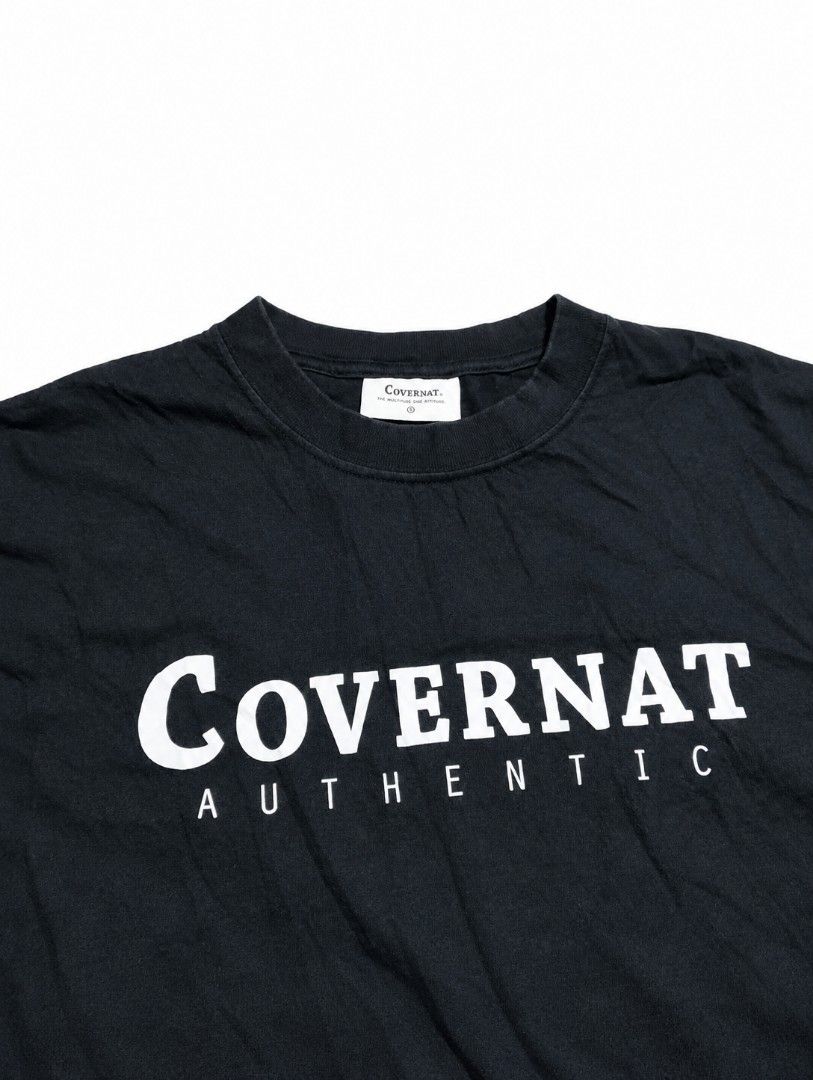 COVERNAT AUTHENTIC (Category: Tshirts & Polo Shirts ) located in Iligan City. Submitted by jydsale. (Listing ID 1464467401, Image 2). Description: 🖤 COVERNAT Authentic Black T-Shirt ✨ Classic black color ✨ COVERNAT Authentic front print ✨ Clean and simple streetwear style ✨ Size: S 📏 Pit to Pit: 18 inches 📏 Length: 25 inches 📏 Neck to Sleeve Point: 15 inches 💰 Price: ₱300 — Negotiable! 🤝 Perfect for casual outfits and everyday wear! 👕🔥 📩