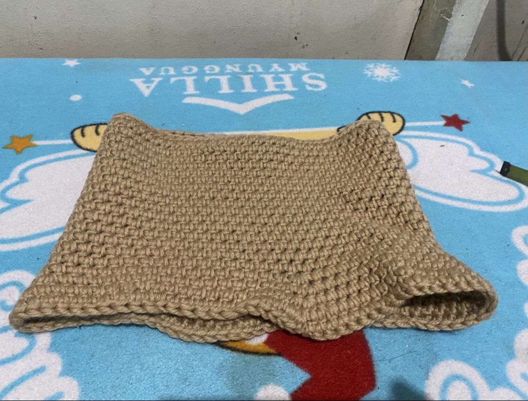 Cowl Neck Scarf Handmade Crochet Beige (Category: Scarves) located in Manila. Submitted by resi.diaz (Listing ID 1464478686, Image 1). Description: .
