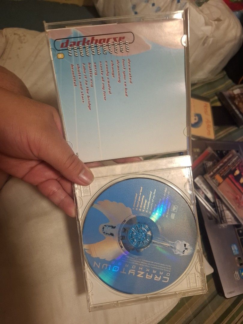 CRAZY TOWN Dark Horse CD Album (Category: CDs & DVDs) located in San Jose del Monte. Submitted by youweiner48495 (Listing ID 1464524868, Image 3). Description: - Crazy Town - Dark Horse CD - Includes all album tracks - Disc has minor scuffs but plays perfectly - Perfect for fans of early 2000s hip hop.