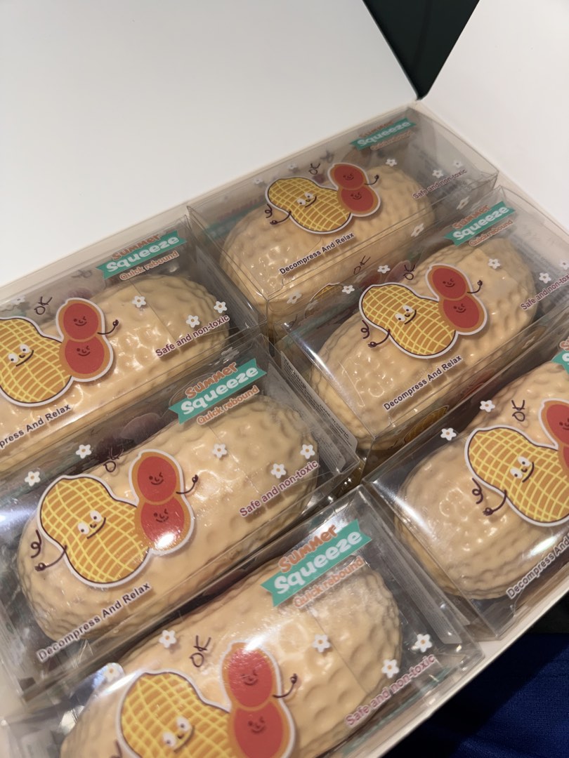 Crunchy Butter & Peanut Squishies (Category: Kids Toys) located in Manila. Submitted by lychie03 (Listing ID 1464536219, Image 1). Description: 𝗖𝗿𝘂𝗻𝗰𝗵𝘆 𝗦𝗾𝘂𝗶𝘀𝗵𝗶𝗲𝘀 available! ₊˚⊹♡ 🧈𝗖𝗿𝘂𝗻𝗰𝗵𝘆 𝗕𝘂𝘁𝘁𝗲𝗿— ₱220 🥜𝗖𝗿𝘂𝗻𝗰𝗵𝘆 𝗽𝗲𝗮𝗻𝘂𝘁 — ₱200 mode of delivery .⋆❀° meetup: dlsu/ust/fairview lalamove delivery available (sf shouldered by buyer) location: Taft Avenue 𝗗𝗠 𝗳𝗼𝗿 𝗖𝗿𝘂𝗻𝗰𝗵 𝗧𝗲𝘀𝘁𝘀 𝗮𝗻𝗱 𝗢𝗿𝗱𝗲𝗿𝘀!.