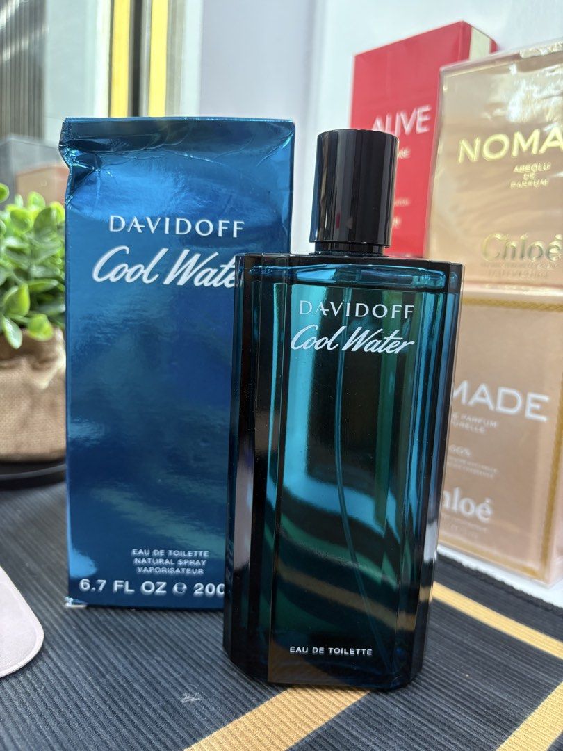 Davidoff CoolWater 200ml (Category: Fragrance & Deodorants) located in Bulacan. Submitted by mygigigoods (Listing ID 1464355464, Image 1). Description: Bnew / slight damaged box.
