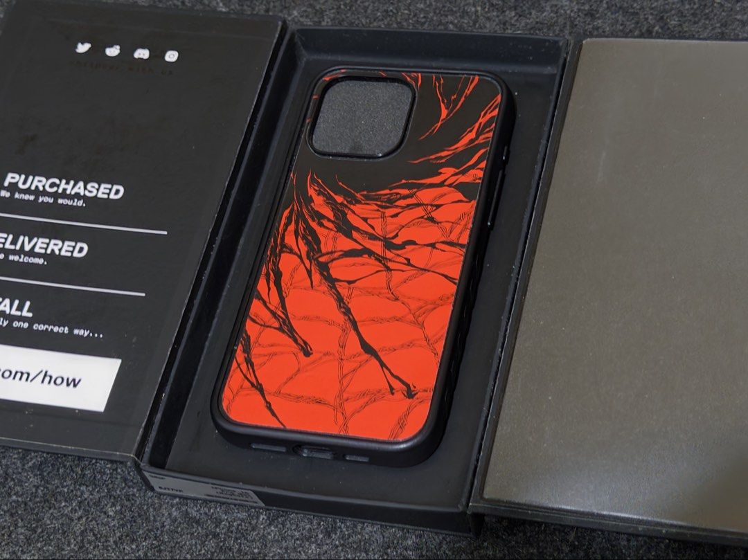 Dbrand Grip Case (Carnage) iPhone 15 Pro Max (Category: Cases & Sleeves) located in Pasig City. Submitted by nulltokki (Listing ID 1464355995, Image 1). Description: - Authentic Dbrand - Model: Grip Case - Compatible with: iPhone 15 Pro Max - Design: Carnage (Red & Black) - Condition: Great - Complete box presentation - Lalamove Only, Payment first 📍 Loc: Pasig City.