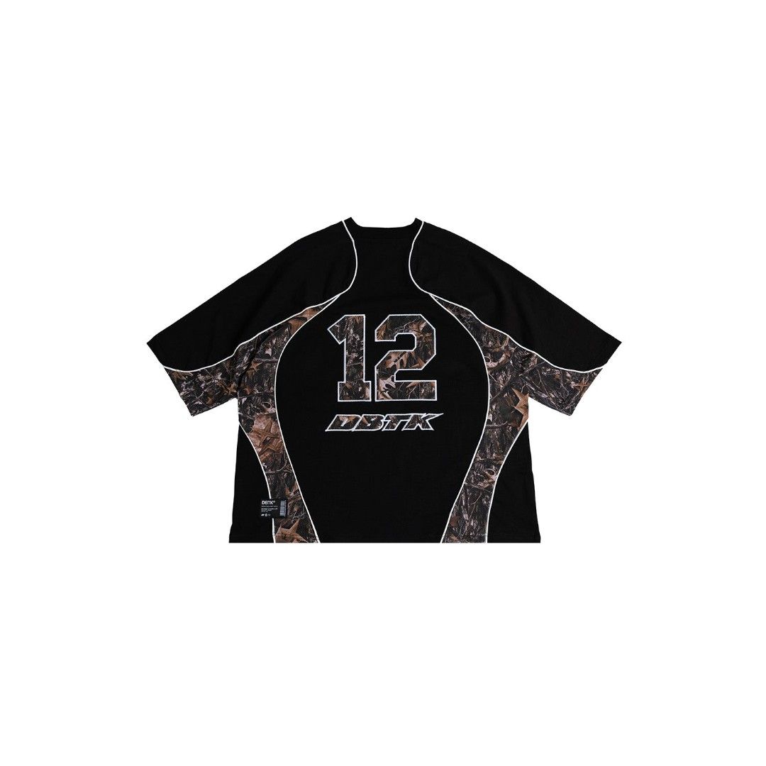 DBTK "Don't Blame the Kids" Bundle (Category: Tshirts & Polo Shirts ) located in Manila. Submitted by unbotheredave (Listing ID 1464378843, Image 2). Description: Disclutter 2times used tambak lang. Fix price - Black DBTK T-shirt with unique camo accents. - Front features the iconic "Don't Blame the Kids" graphic. - Back design includes the number "12" and the DBTK logo. - Comes with a matching DBTK cap, completing the look. - Ideal for your stre