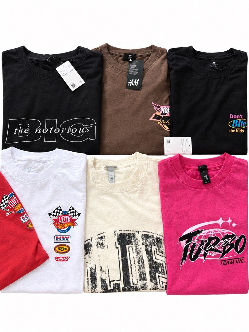 DBTK x H&M SHIRT (Category: Tshirts & Polo Shirts ) located in Manila. Submitted by businesspform (Listing ID 1464479833, Image 1). Description: ON HAND ₱700 only medium to L size / oversized open for meet ups! .