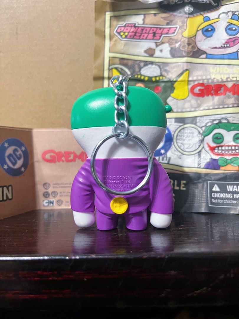 DC Comics Joker Gremlin Keychain (Category: Designer & Blind Box Toys) located in Manila. Submitted by thebackroombodega (Listing ID 1464554474, Image 3). Description: .