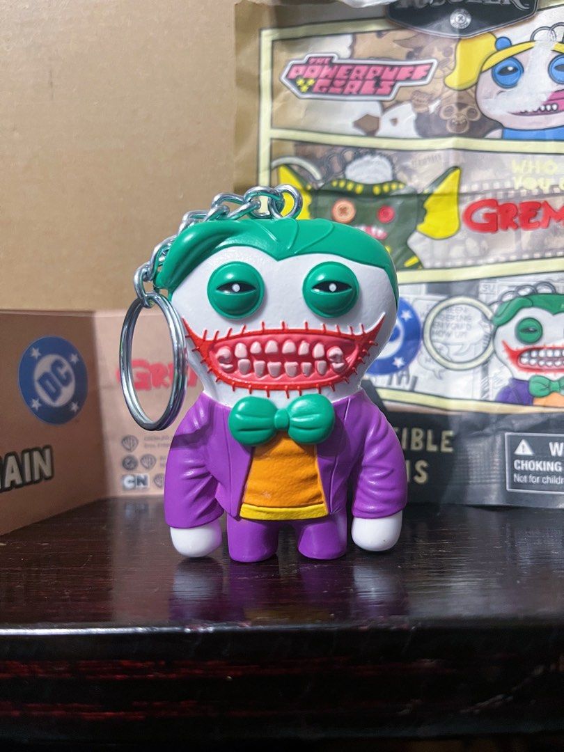 DC Comics Joker Gremlin Keychain (Category: Designer & Blind Box Toys) located in Manila. Submitted by thebackroombodega (Listing ID 1464554474, Image 1). Description: .