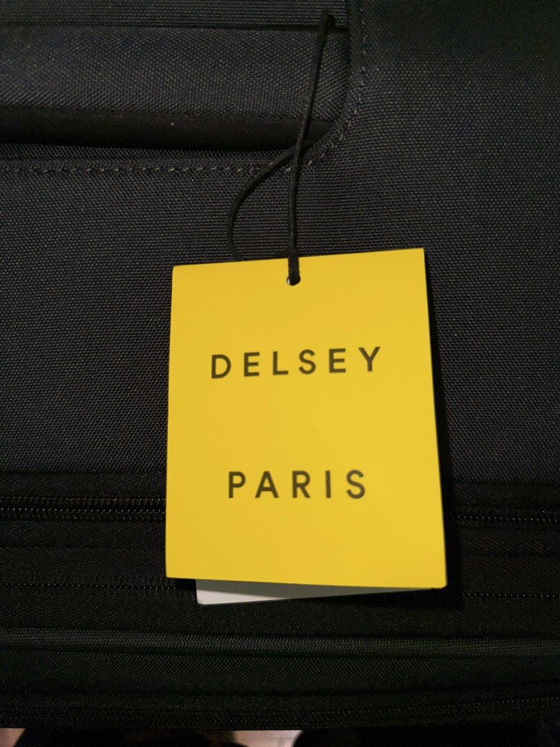 Delsey Paris Extra large Luggage (Category: Luggage) located in Paranaque City. Submitted by loeyjens (Listing ID 1464495170, Image 2). Description: - Delsey Paris Softcase Luggage - Brand new w/ warranty (never been used with tag price) -RFS: Impulse buy - Expandable design for extra packing space - grey - Extra Large size: 82cm - Smooth maneuverability with 4 double wheels - Lightweight for its size - 4.5kg - SRP: 17K.