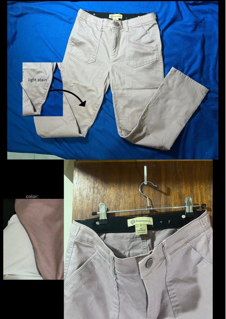 Denim Jeans (Category: Jeans) located in Manila. Submitted by audreygram17823 (Listing ID 1464557073, Image 2). Description: Note: all items are in excellent, like-new condition! most were only worn once or twice, and some are completely pristine and unused. no flaws, stains, or damage unless stated. all pants are in Size 8, corresponding to a Medium (M) or Large (L) size. Disclaimer: Actual colors may vary slightly due to lighting and screen set
