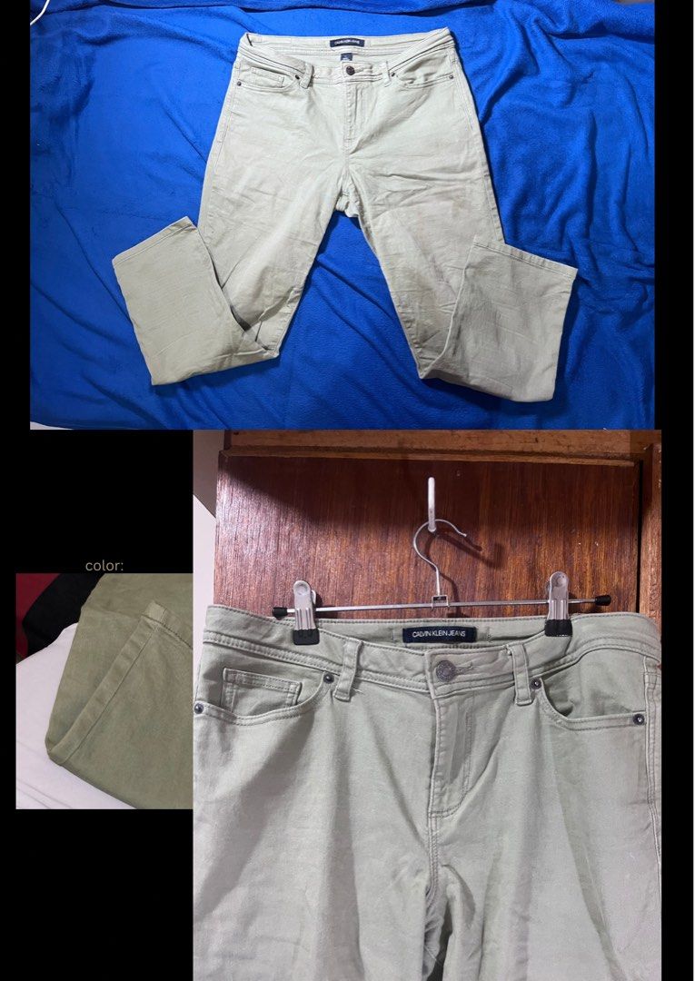 Denim Jeans (Category: Jeans) located in Manila. Submitted by audreygram17823 (Listing ID 1464557073, Image 3). Description: Note: all items are in excellent, like-new condition! most were only worn once or twice, and some are completely pristine and unused. no flaws, stains, or damage unless stated. all pants are in Size 8, corresponding to a Medium (M) or Large (L) size. Disclaimer: Actual colors may vary slightly due to lighting and screen set