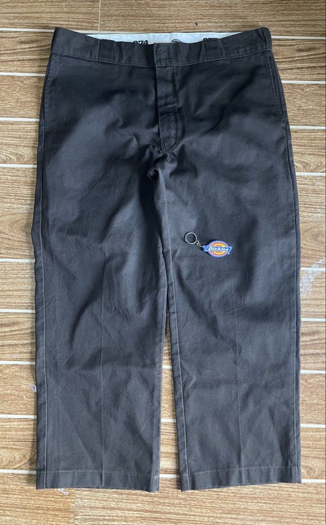 Dickies 874 Original Fit Work Pants (874DB) Dark Brown (Category: Chinos) located in Batangas. Submitted by michaelyfc01588 (Listing ID 1464486843, Image 1). Description: Color (874DB) Dark Brown Waist 19” (38”) Rise 15” Thigh 14” Leg Opening 9” Inseam 25” Outseam 36”.