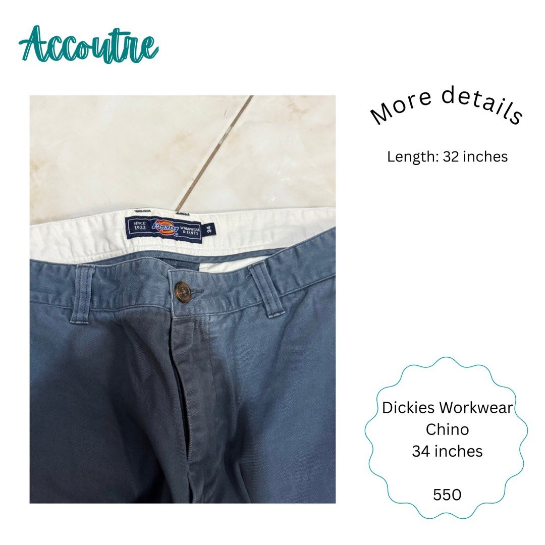 Dickies Workwear Chino (Category: Chinos) located in Pasig City. Submitted by accoutre (Listing ID 1464409072, Image 2). Description: .