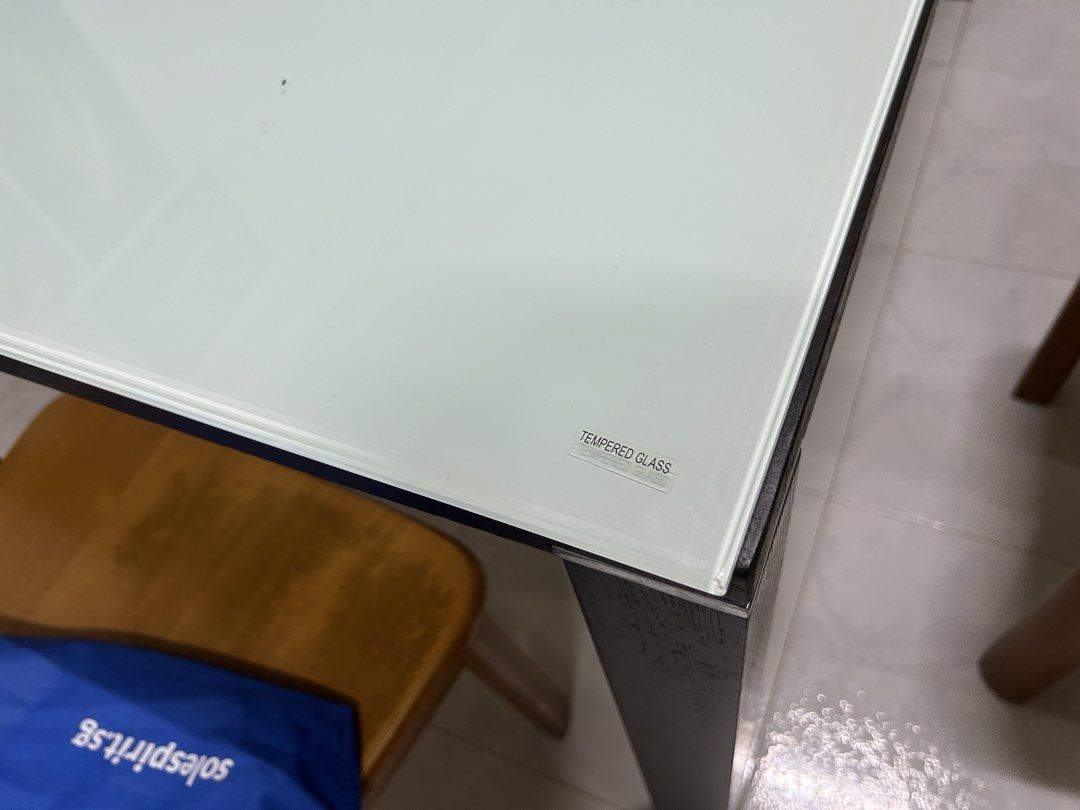 Dining Table (Category: Tables & Sets) located in Singapore. Submitted by wsing88 (Listing ID 1464381227, Image 3). Description: - Table for 6 persons - Conditions 9.5 / 10 (good as new) - For pickup only .