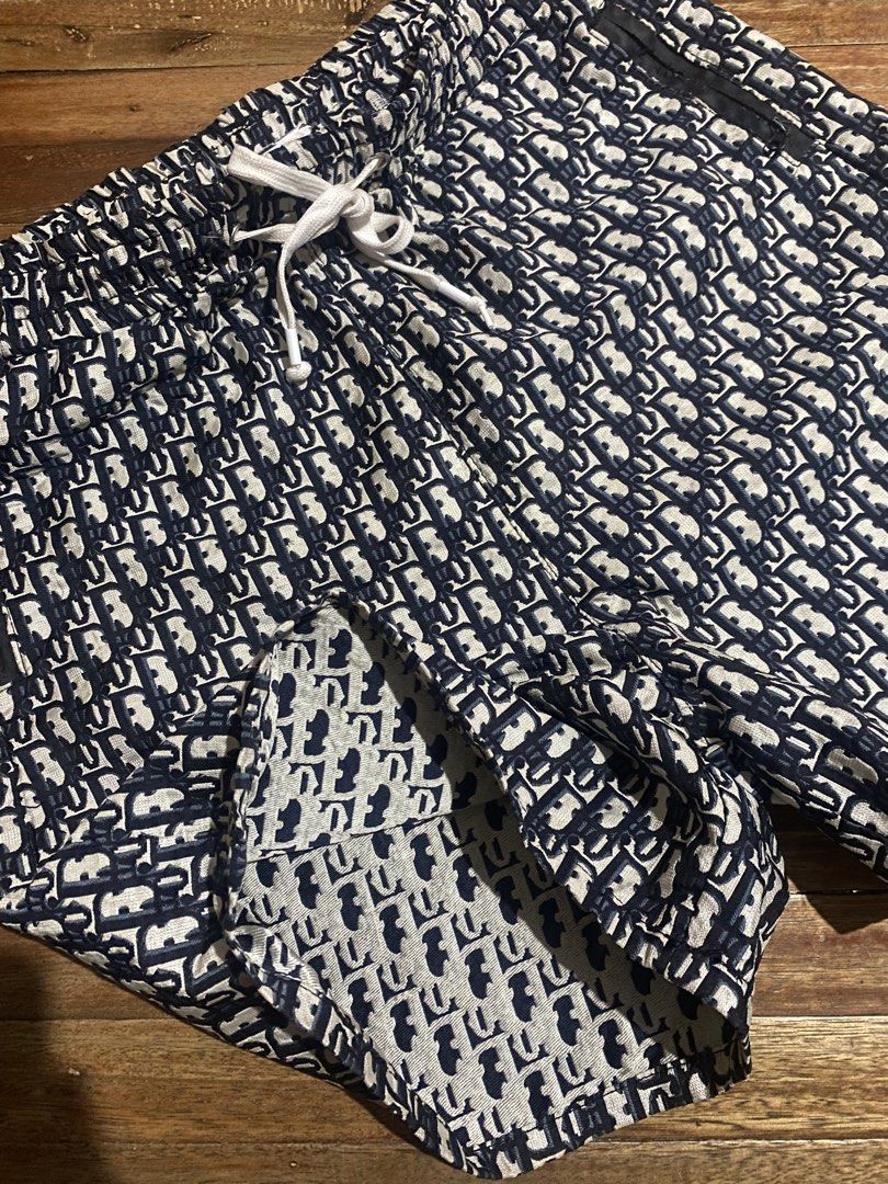 Dior All-Over Monogram Shorts (Category: Shorts) located in Manila. Submitted by nastorjeri57541 (Listing ID 1464460409, Image 2). Description: - Iconic Dior all-over monogram print - Comfortable drawstring waist - Convenient zippered pockets - Textured fabric for a premium feel - Ideal for casual outings or lounging at home.