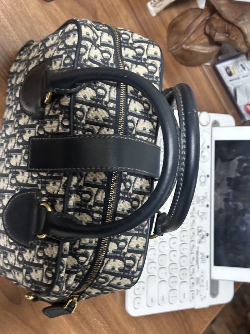 Dior Trotter Bowler Bag (Category: Luxury Bags & Wallets) located in Davao. Submitted by vintagefashionwear (Listing ID 1464456268, Image 3). Description: .