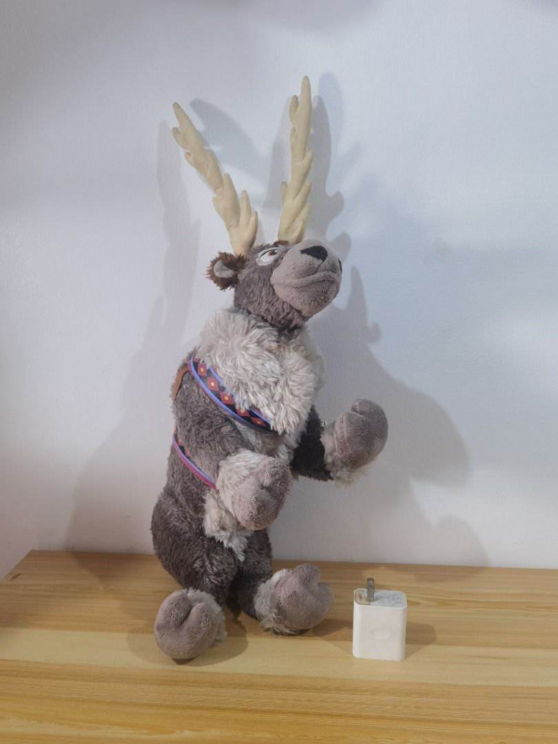 Disney - Frozen - Sven Plush (Category: Plushies & Soft Toys) located in Taguig. Submitted by kalabasza (Listing ID 1464368564, Image 3). Description: 📌 This is a preloved item. Please manage your expectation. 📌 Actual item posted. 📌 Item is in good condition. 📌 Product Color may slightly vary due to Photographic Lighting. 📌 Location: Taguig 📌 MOP: GCash. Payment first before ship. 📌 MOD: J&T, LBC, GoGo or Lalamove. 📌 DF/SF at buyer's exp
