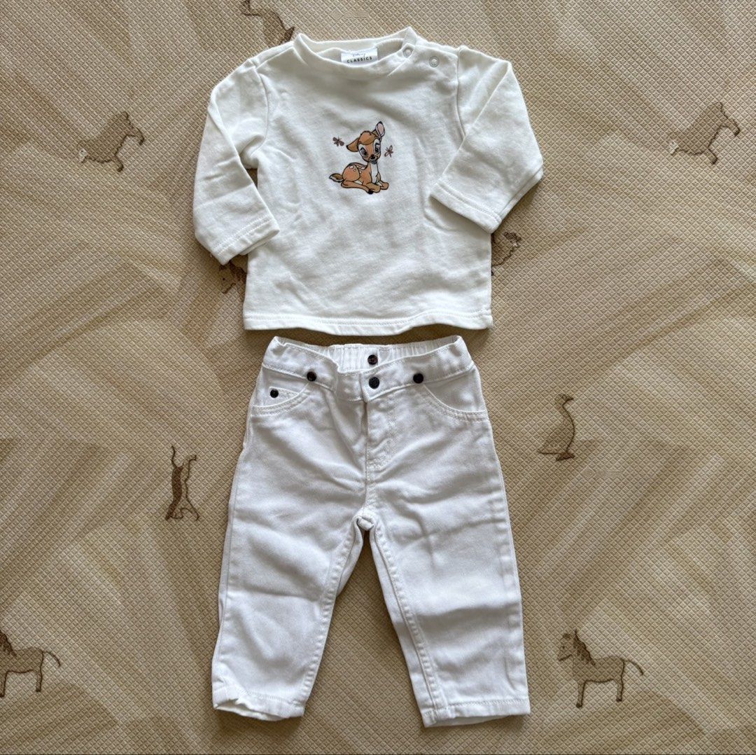 Disney and Carter’s Set (Category: Babies & Kids Fashion) located in Pasay City. Submitted by littlebebekidsstuff (Listing ID 1464527507, Image 1). Description: Size: 9-12m Super duper cute, especially the pants 🩷.