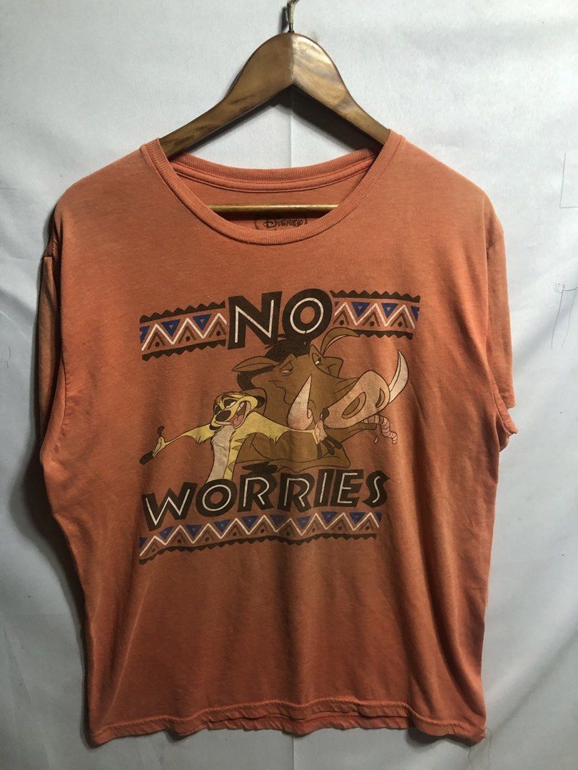 Disney lion king no worries (Category: Tshirts & Polo Shirts ) located in Cagayan de Oro. Submitted by kennymiiiiii (Listing ID 1464473829, Image 1). Description: 23*28 No issue .