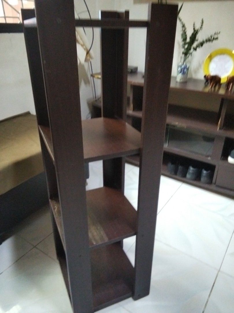 Display rack shelf (Category: Other Home Furniture) located in Antipolo. Submitted by olayerm1213 (Listing ID 1464399934, Image 2). Description: wood display rack shelf.