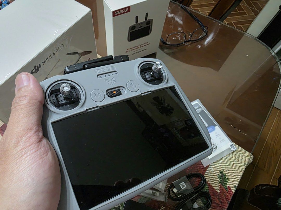 DJI mini 4 pro fly more combo plus (Category: Other Gadgets) located in Muntinlupa City. Submitted by mitchiyori_kaori18 (Listing ID 1464478367, Image 3). Description: POSTING HELPING A FRIEND. DJI Mini 4 Pro Fly More Combo Plus Complete with Boxes Includes all original our of the box items 3 Batteries (counts 7,1,0), Remote Control, Battery Charging Hub, Extra Props, Cables, Sling Bag, Manuals, etc. (No SDs) Additional: Silicon protector, Screen