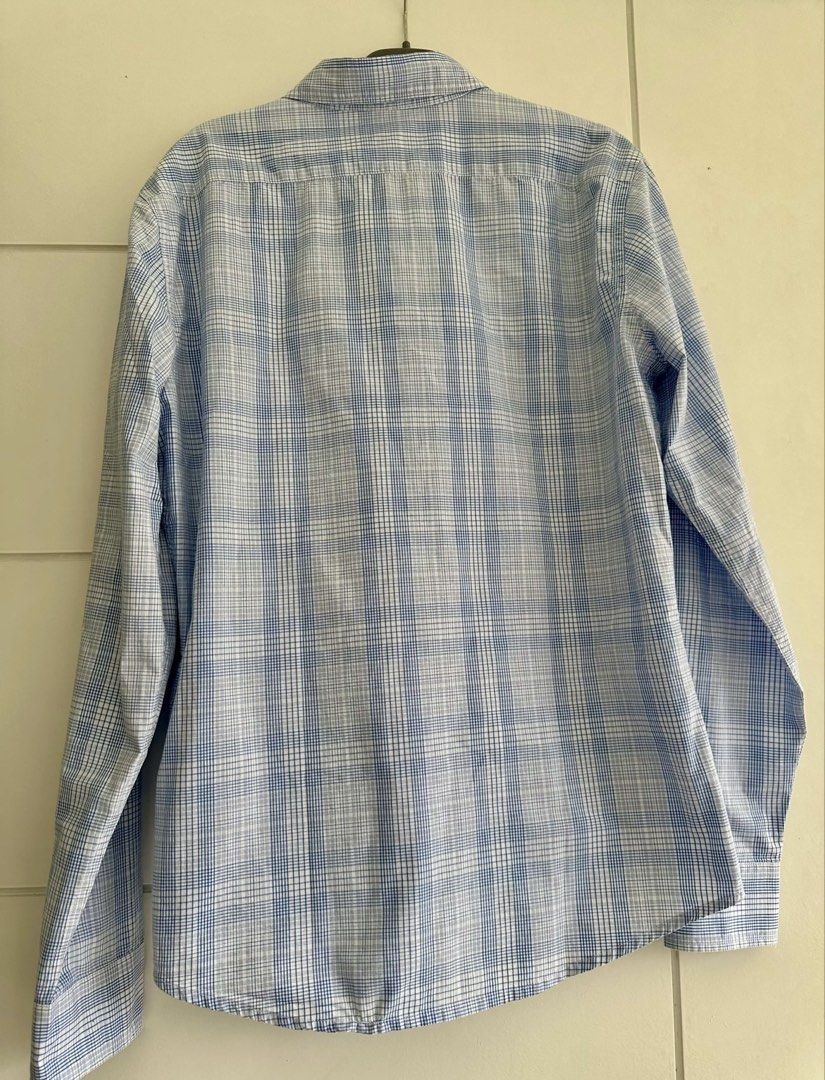 Dockers Men’s Light Blue Checkered Longsleeves (Category: Formal Shirts) located in Pasig City. Submitted by JoesCloset (Listing ID 1464426406, Image 3). Description: Brand new, with tag No issues Condition: 10/10.