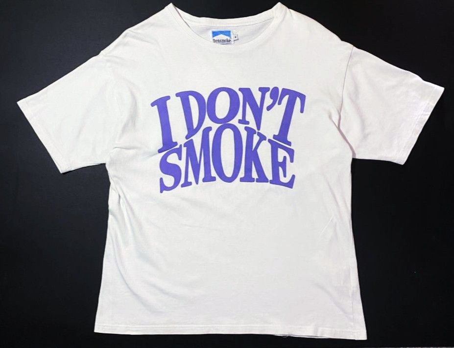 DonSmoke I don't smoke shirt (Category: Activewear) located in Siniloan. Submitted by kennethrubis (Listing ID 1464469880, Image 1). Description: 📐 DIMES: W22 L27 ✨ IN VERY GOOD CONDITION 📍 SINILOAN LAGUNA LOCATION 🚚 WE SHIP VIA J&T.