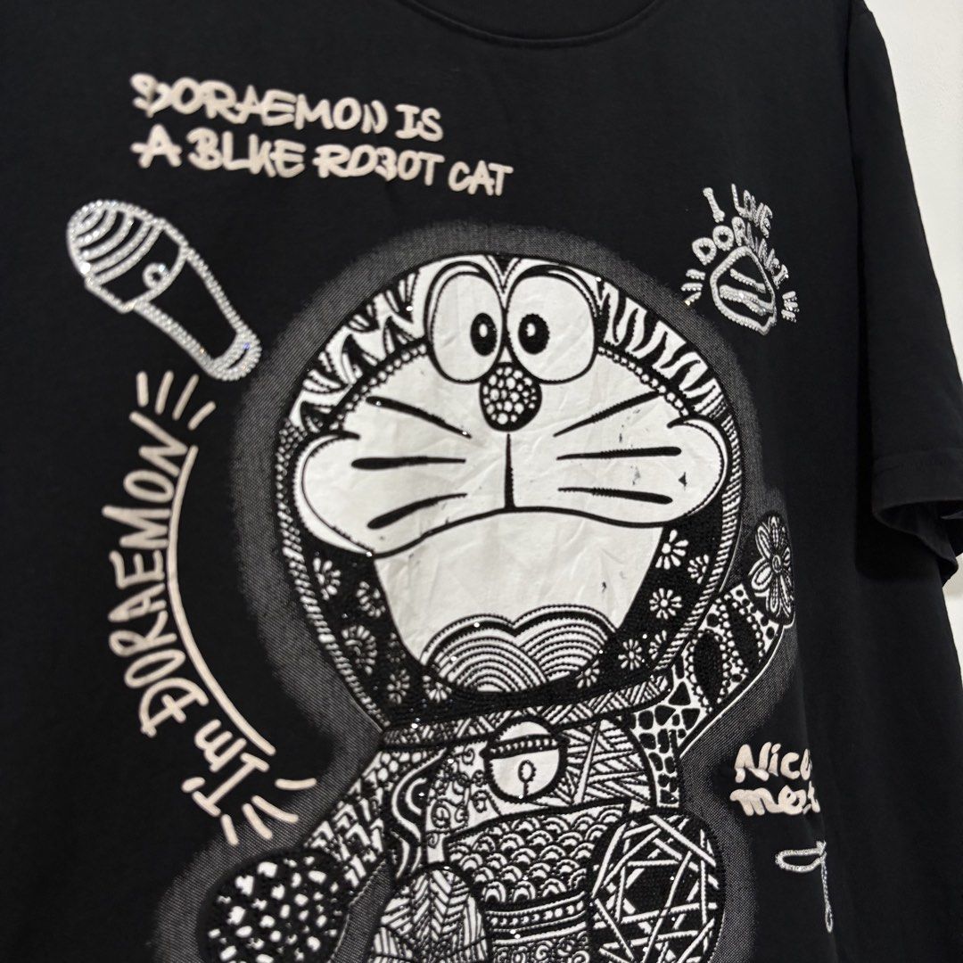 Doraemon Oversized Shirt 5XL Plus Size (Category: Shirts) located in Bulacan. Submitted by laleesa_ (Listing ID 1464520423, Image 3). Description: May konting natuklap sa print Like new tela 5XL on tag.