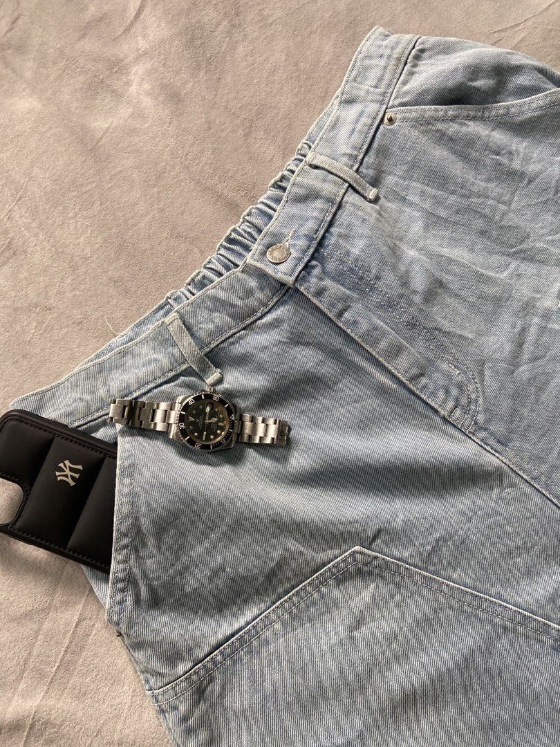 DOUBLE KNEE CARPENTER JORTS (Category: Shorts) located in Bacolod City. Submitted by clerkhexx (Listing ID 1464543416, Image 3). Description: DOUBLE KNEE CARPENTER JORTS Brand: BOLLEN Measurements: Waist: 32-39 Lenght: 22 Thigh: 15 Leg Hole: 13.5 Mine: 450 Condition of this item 10 - color rate 10- no issue Check every photos for conditions of the item EOB / END OF BIDDING: TOMORROW (SUNDAY 9:01pm) Please note that some comments may not be visibl