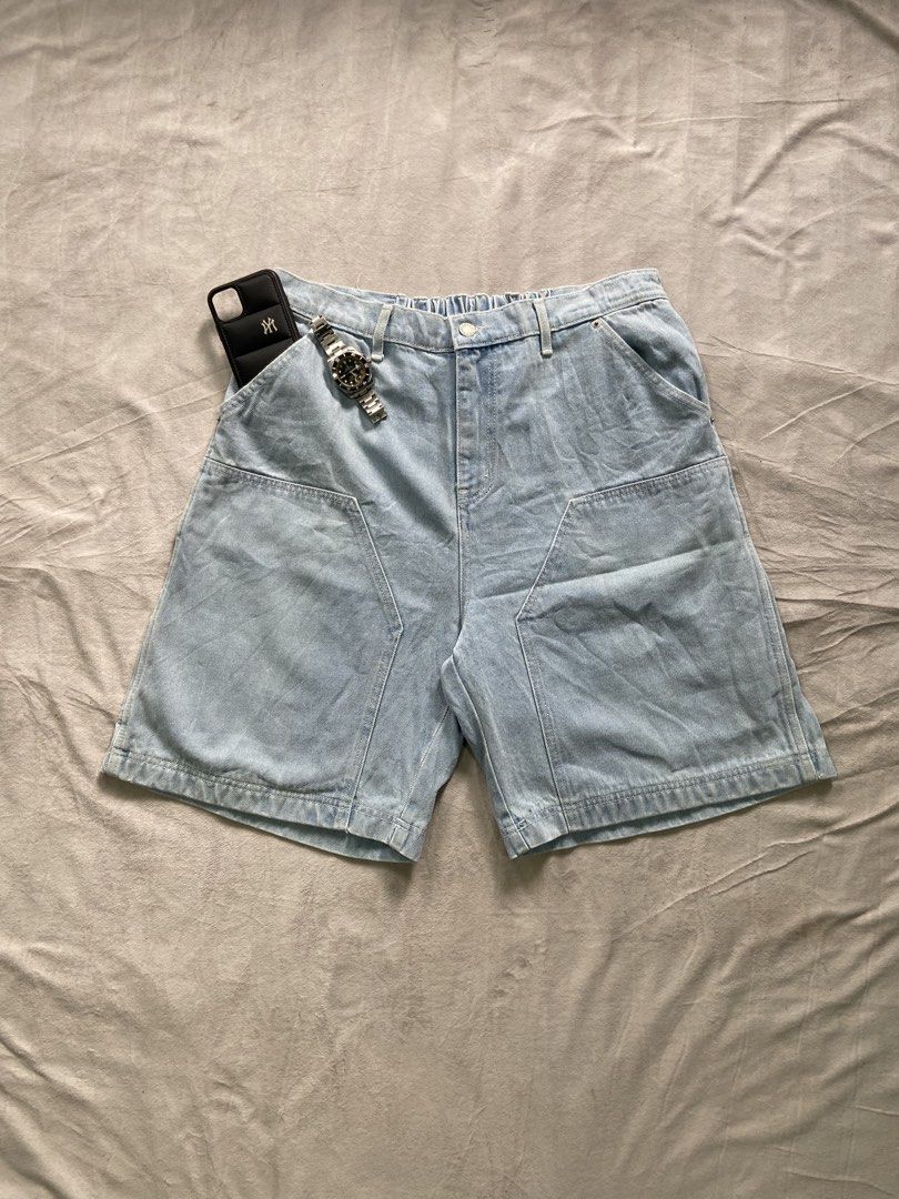 DOUBLE KNEE CARPENTER JORTS (Category: Shorts) located in Bacolod City. Submitted by clerkhexx (Listing ID 1464543416, Image 1). Description: DOUBLE KNEE CARPENTER JORTS Brand: BOLLEN Measurements: Waist: 32-39 Lenght: 22 Thigh: 15 Leg Hole: 13.5 Mine: 450 Condition of this item 10 - color rate 10- no issue Check every photos for conditions of the item EOB / END OF BIDDING: TOMORROW (SUNDAY 9:01pm) Please note that some comments may not be visibl