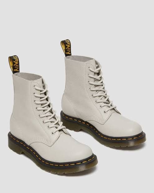 Dr. Martens 1460 Pascal Boots (Category: Boots) located in Manila. Submitted by olxph_963192328 (Listing ID 1464401349, Image 1). Description: - Dr. Martens Pascal Boots - Color: White Leather - Size: UK 4 / EU 37 - Origin: Made in Vietnam Bought in Trinoma Original Price: 13,500 last photo shows a bit of dirt and stains but it still to look at, maybe need to get a deep, cleaning if you want it to be totally gone but it actually give a nice touch