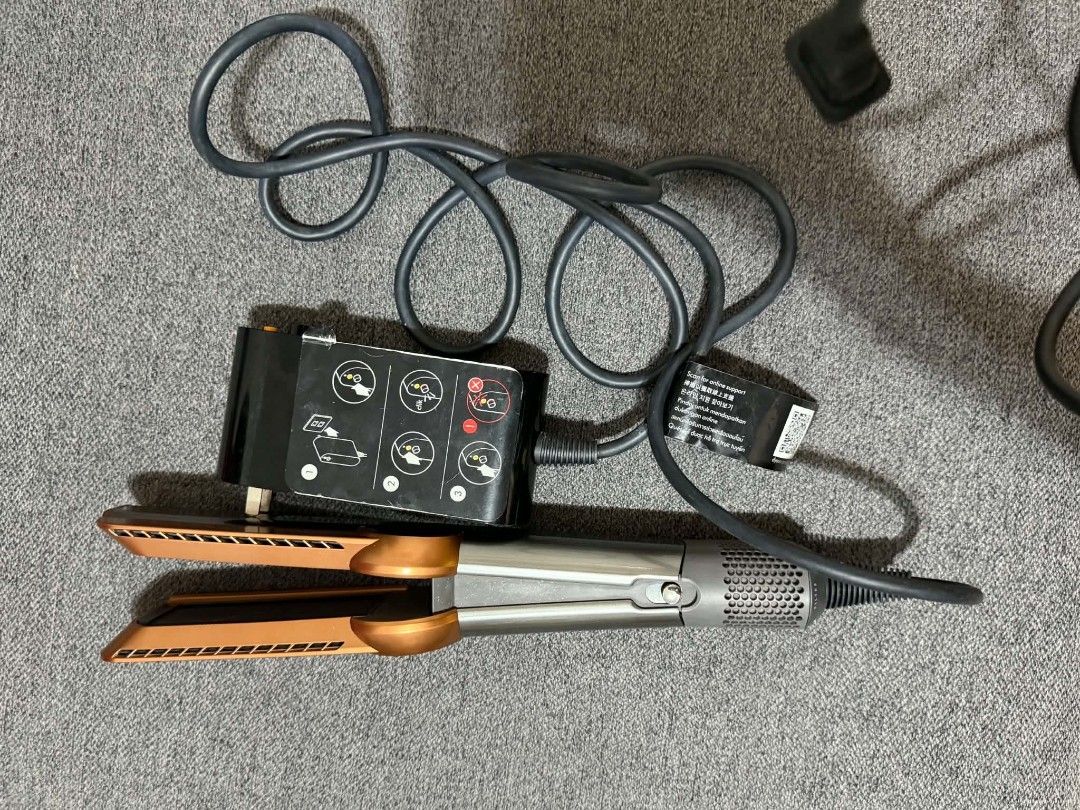 Dyson Corrale Straightener & Curling Wand Set (Category: Hair) located in Manila. Submitted by bbeymbap (Listing ID 1464493623, Image 2). Description: TAKE ALL FOR SALE!! HAIR TOLLS Dyson Airstait 'Dryer and Straighter' -NO ISSUE -8 MONTHS LANG SIYA NAGAMIT MUKA PA SIYA BAGO AT WALA NA PO SIYA KASAMA CASE OR BOX NIYA. -WALANG GASGAS PO SIYA AND MAY DUMI LANG SIYA BUT MALILISAN NAMAN SIYA KAAGAD AT NAPUPUSAN AGAD SIYA - ORIGINAL PRICE NIYA IS NASA