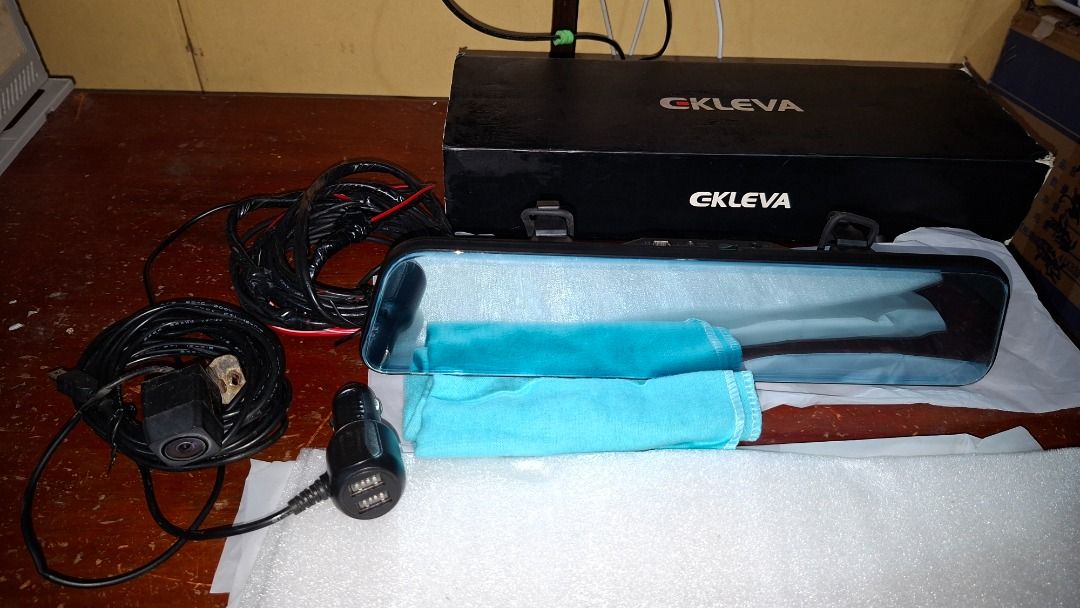 Ekleva Dashcam Front2K Back2K 12 inches screen (Category: Webcams) located in Cabuyao City. Submitted by ken7746 (Listing ID 1464379286, Image 2). Description: Ekleva Dashcam Front2K Back2K 12 inches screen Ekleva Dashcam Front camera : 2K Back camera : 2K Dashcam size: 12 inches Package Included: Ekleva Dashcam Back Camera Charger with usb port Note: Already use Meet-up: Waltermart Banlic Cabuyao SM Calamba Pwede Lalamove, LBC, J and T 0976 111 