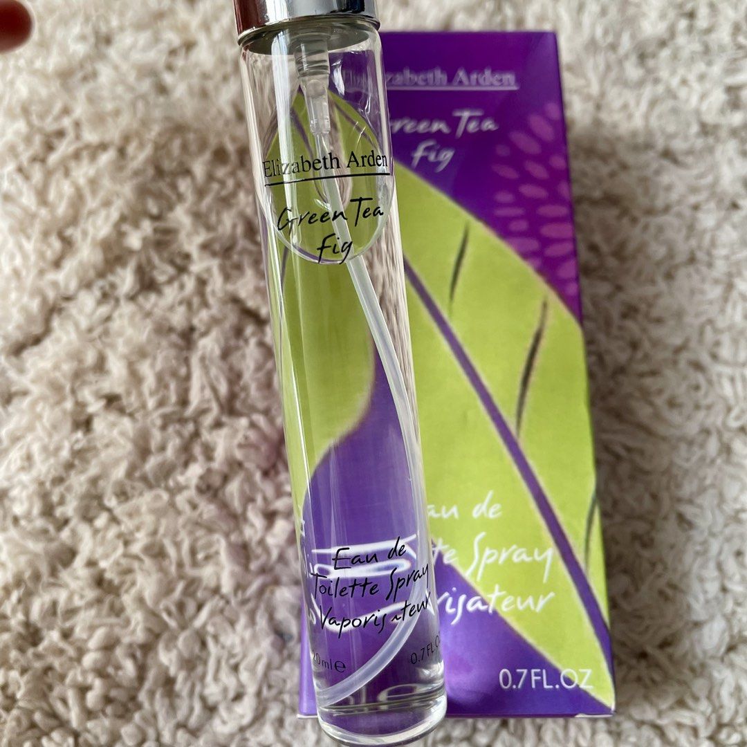 Elizabeth Arden Green Tea Fig EDT 20ml (Category: Fragrance & Deodorants) located in Subic. Submitted by javsprelovedstuffs (Listing ID 1464398861, Image 2). Description: Tester- oil based Can last several hours 20ml.