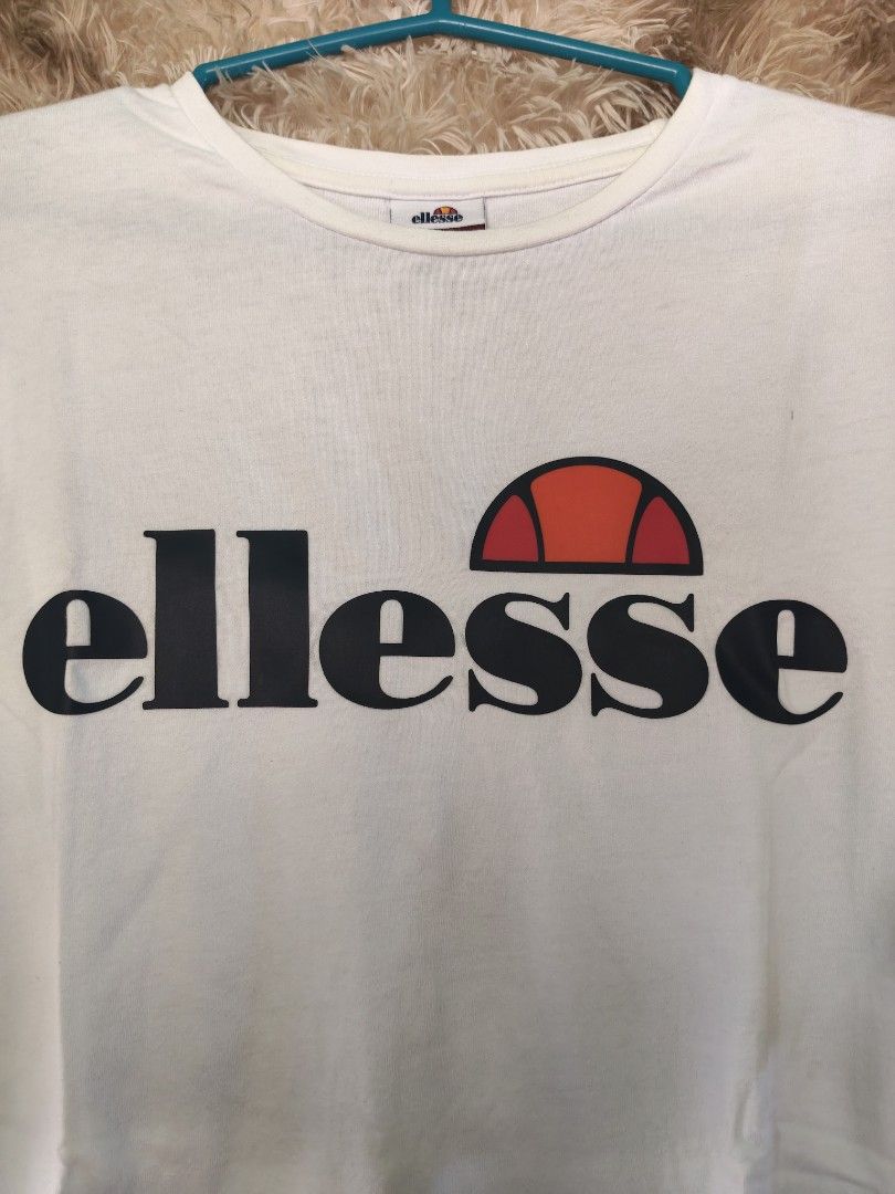 Ellesse White T-shirt with Logo (Category: Shirts) located in Rizal, Mindoro Occidental. Submitted by finding_ukaygems5103 (Listing ID 1464474071, Image 3). Description: - Classic white Ellesse t-shirt - Features iconic Ellesse logo on the front - Made from 100% cotton for ultimate comfort - Ideal for everyday casual wear - Simple, stylish, and versatile design.