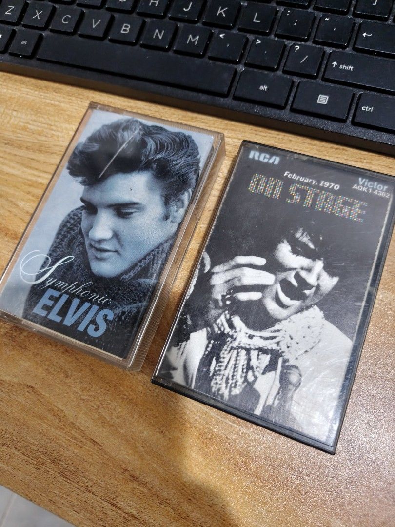Elvis Casette Tape (Category: CDs & DVDs) located in Manila. Submitted by crazytiger29 (Listing ID 1464486099, Image 1). Description: authentic Elvis Casette Tapes 750 each boy both for 1400 Complete no issue perfect for collectors & memorabilla.