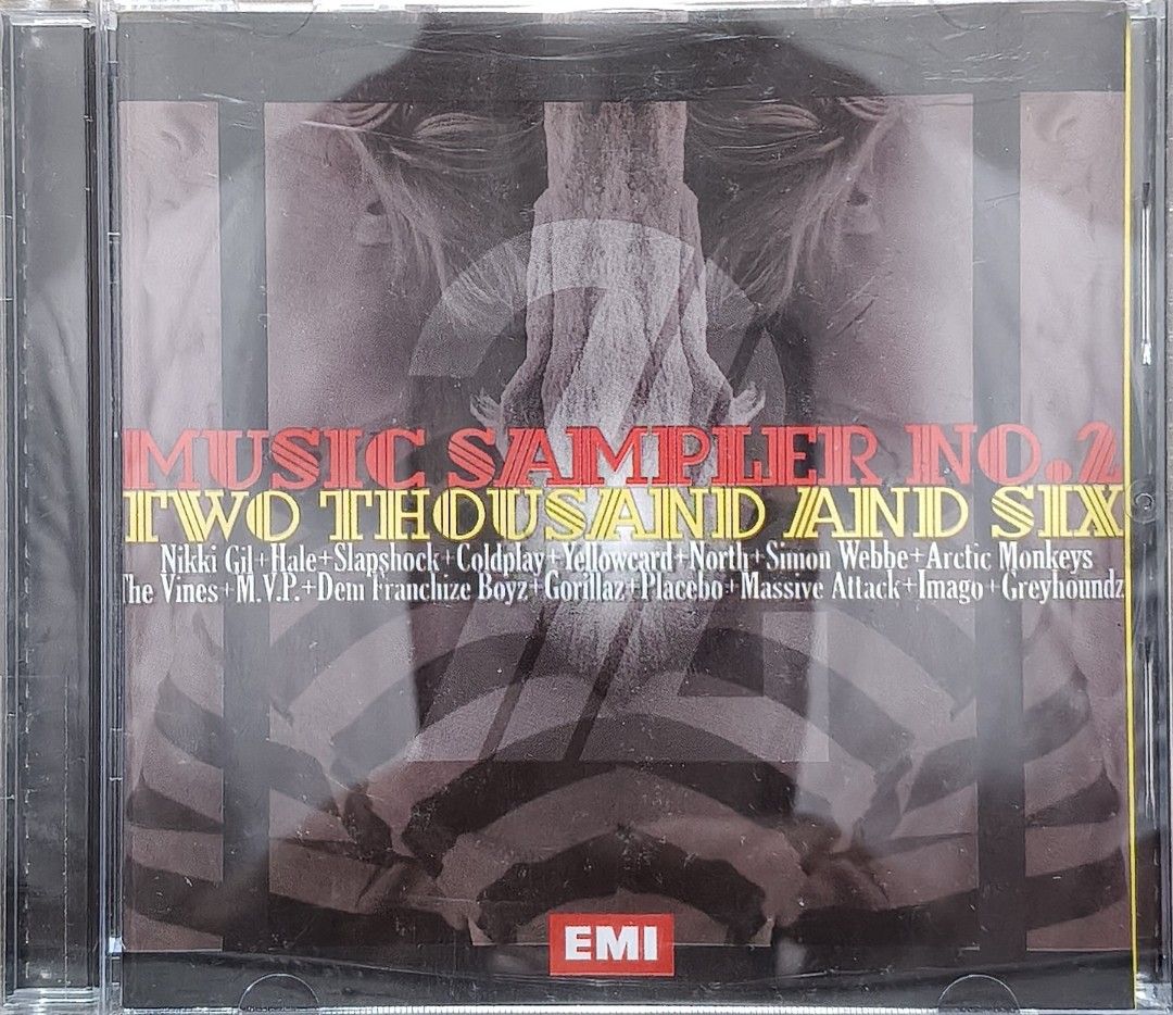 EMI Music Sampler No. 2 Two Thousand and Six CD (Category: CDs & DVDs) located in Manila. Submitted by ruelcabrer77078 (Listing ID 1464555845, Image 1). Description: - Rare EMI Music Sampler CD - Released in 2006 - Features Arctic Monkeys, Coldplay, Gorillaz, and more - Promotional copy (strictly not for sale) - Great compilation for fans of these artists - A rare find!.