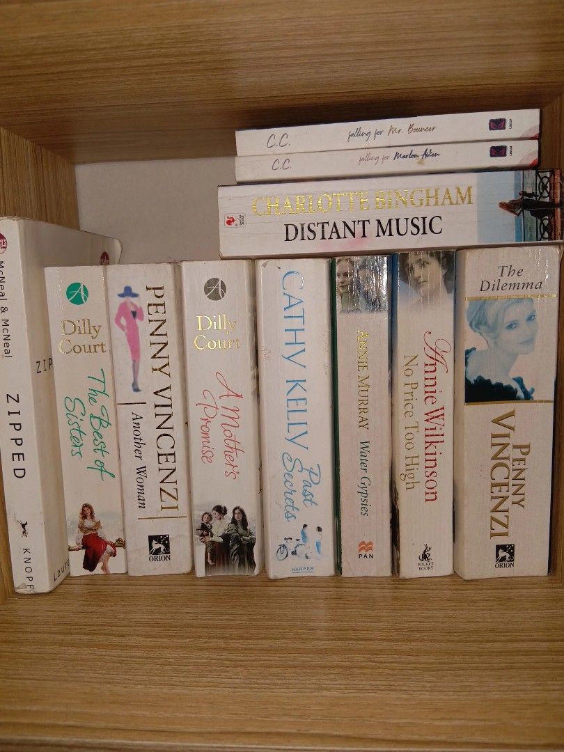 English novels (Category: Storybooks) located in Sorsogon. Submitted by raiaelizalde (Listing ID 1464370998, Image 1). Description: 30 pesos each book.