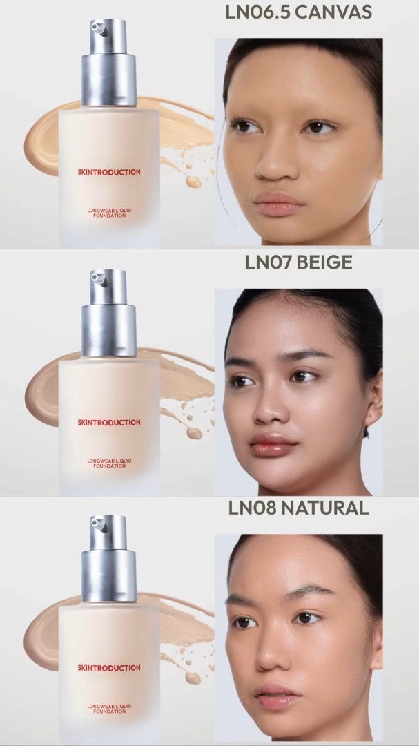 Enigma Foundation Decant Canvas Beige Natural (Category: Makeup) located in Quezon City. Submitted by thicc.co (Listing ID 1464473636, Image 2). Description: - Set of 3 foundation samples - Shades included: LN07, LN08, LN06.5 - Small pot size, ideal for travel or shade testing - Great way to try before committing to a full size - All samples are clearly labeled 40 each Get all for 100. Loc:Brgy. Talipapa, QC.