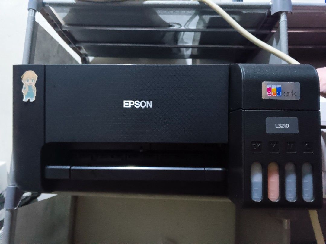 EPSON L3210 (Category: Printers, Scanners & Copiers) located in Pasig City. Submitted by tinsday (Listing ID 1464554160, Image 1). Description: Bought year 2024 RFS: mas nagagamit yung wireless printer.