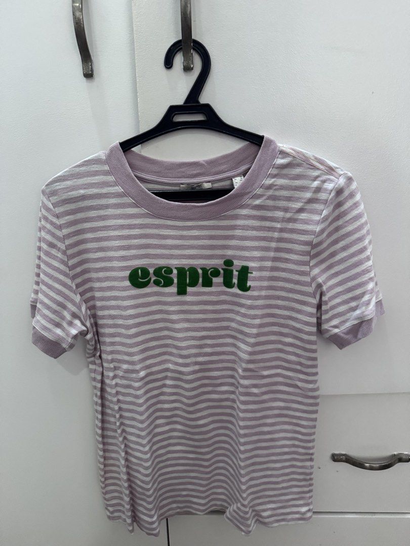Esprit Striped Fitted Top (Category: Shirts) located in Manila. Submitted by meryeia (Listing ID 1464420581, Image 1). Description: ⭐️ Knitted/Fitted Top ⭐️ Pristine Condition mop: bpi/maribank mod: jnt/sdd (mm).