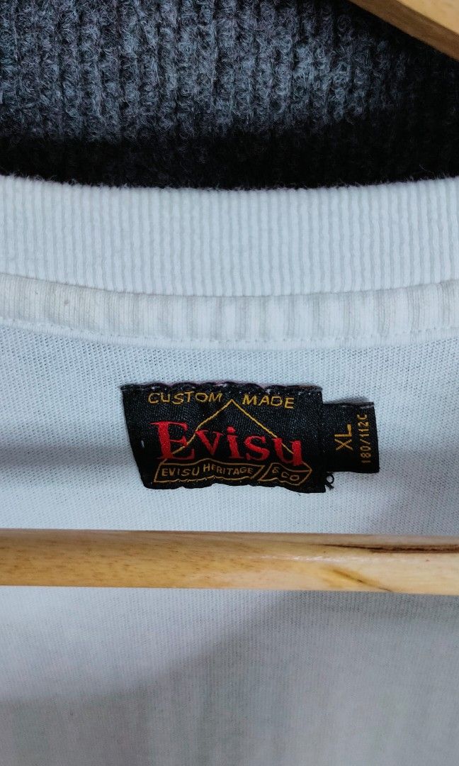 Evisu (Category: Tshirts & Polo Shirts ) located in Bolinao. Submitted by tokiya. (Listing ID 1464404957, Image 3). Description: Evisu Size XL-XXL 25.5x31.
