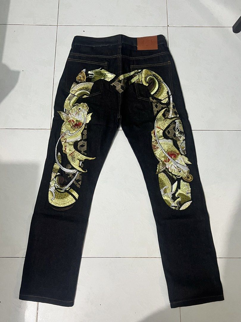 Evisu Tattoo Koi Daicock (Category: Jeans) located in Manila. Submitted by gentlestone.c54643 (Listing ID 1464371868, Image 1). Description: BRAND NEW .