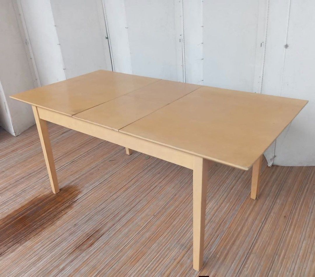 Extendable Table (Category: Tables & Sets) located in Meycauayan. Submitted by marygracecasimiro (Listing ID 1464521378, Image 3). Description: Extendable Dining Table L51-65 x W31.5 x H29 Price: 7,200💚.