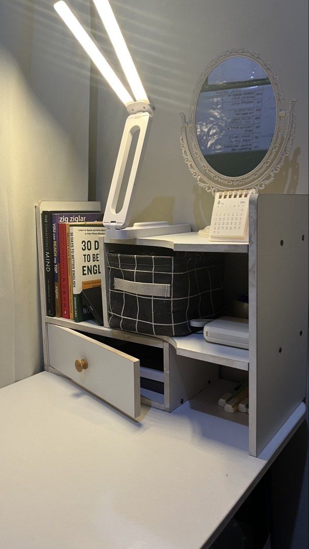 Extendable Wooded Bookshelf/Organizer (Category: Shelves, Cabinets & Racks) located in Manila. Submitted by cmsormtrading (Listing ID 1464568173, Image 3). Description: Lightly Used Good condition Built na sya no need to assemble. .