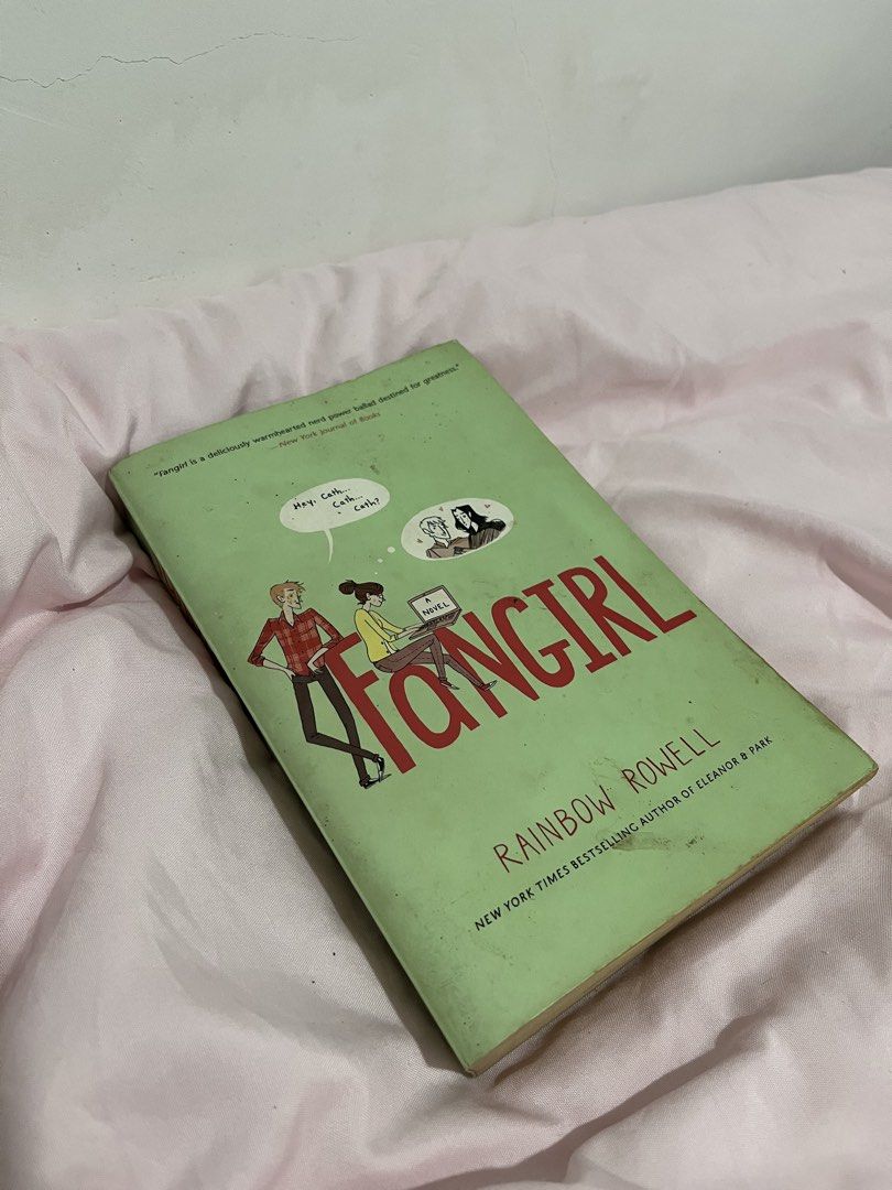 Fangirl by Rainbow Rowell Novel (Category: Storybooks) located in Makati City. Submitted by sukidawa (Listing ID 1464459959, Image 1). Description: - Fangirl novel by Rainbow Rowell - New York Times bestselling author - Praised as a "deliciously warmhearted nerd power ballad" - Great for fans of contemporary fiction.