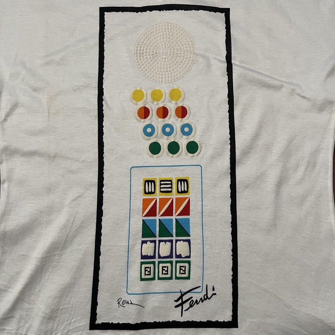 Fendi Womens Shirt (Category: Luxury Apparel) located in Marikina City. Submitted by wayupcollective (Listing ID 1464415202, Image 2). Description: Fendi Womens Shirt Size 42 on tag Good as new Needs wash No flaws Measurement Length: 22” Width: 17” .