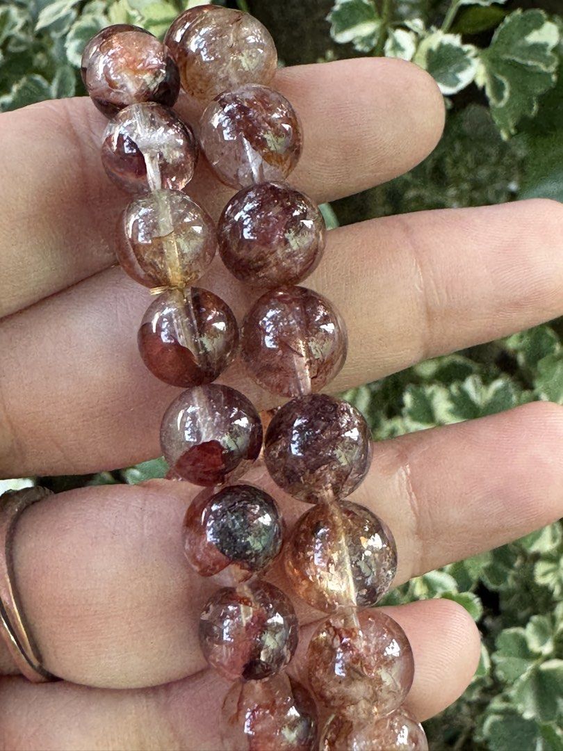 FIRE QUARTZ BRACELET 🍉 B1_JC032 (Category: Bracelets) located in Bulacan. Submitted by selling_low_by_bella_ben (Listing ID 1464372246, Image 2). Description: FIRE QUARTZ 🍉 B1_JC032 🏷️ 290 each (2pcs available) 10 mm beads 16.5 cm wrists.