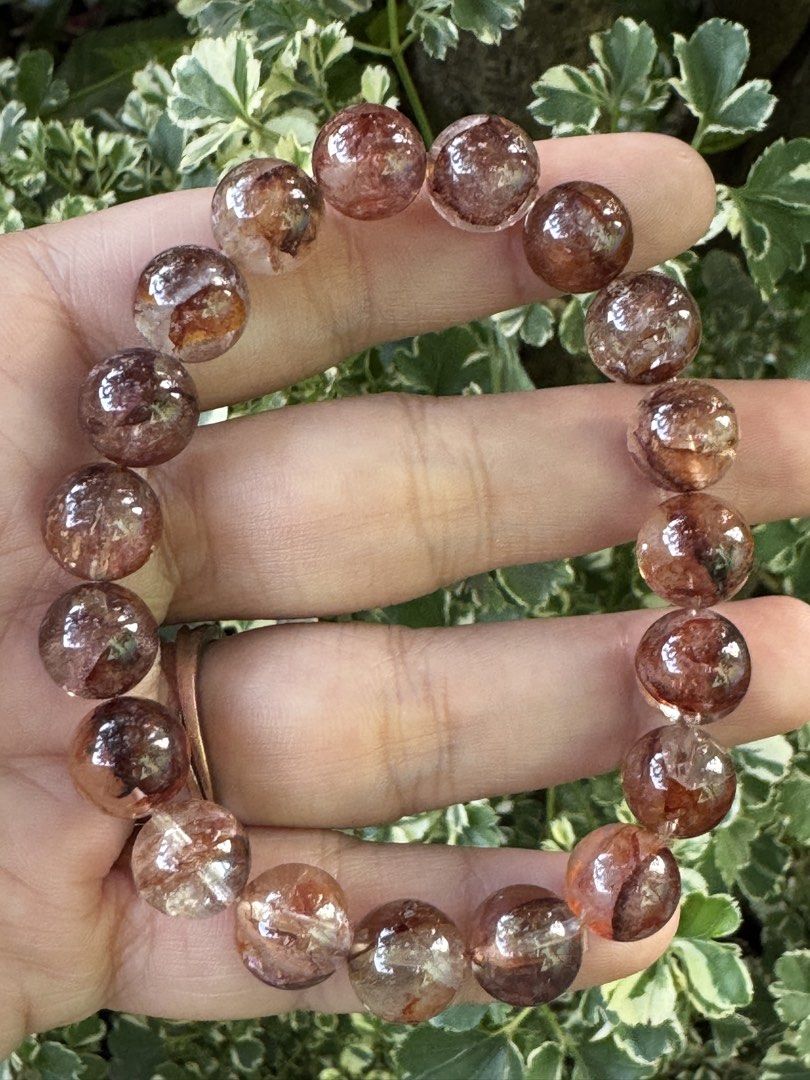 FIRE QUARTZ BRACELET 🍉 B1_JC032 (Category: Bracelets) located in Bulacan. Submitted by selling_low_by_bella_ben (Listing ID 1464372246, Image 3). Description: FIRE QUARTZ 🍉 B1_JC032 🏷️ 290 each (2pcs available) 10 mm beads 16.5 cm wrists.